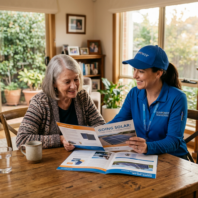 Samagra solar advisor with customer consultation